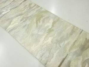 リサイクル　霞模様織出し袋帯